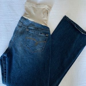 Mavi wide leg maternity jean